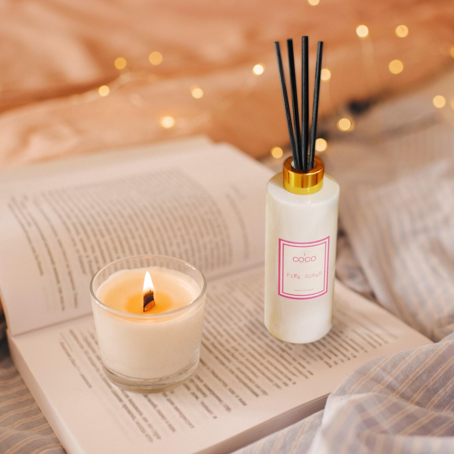 5oz Pink Sugar Reed Diffuser