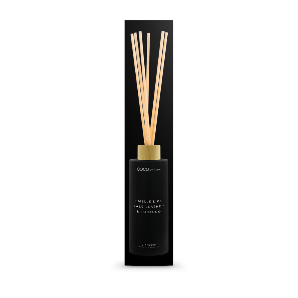 5oz Smells Like Talc Leather & Tobacco Reed Diffuser