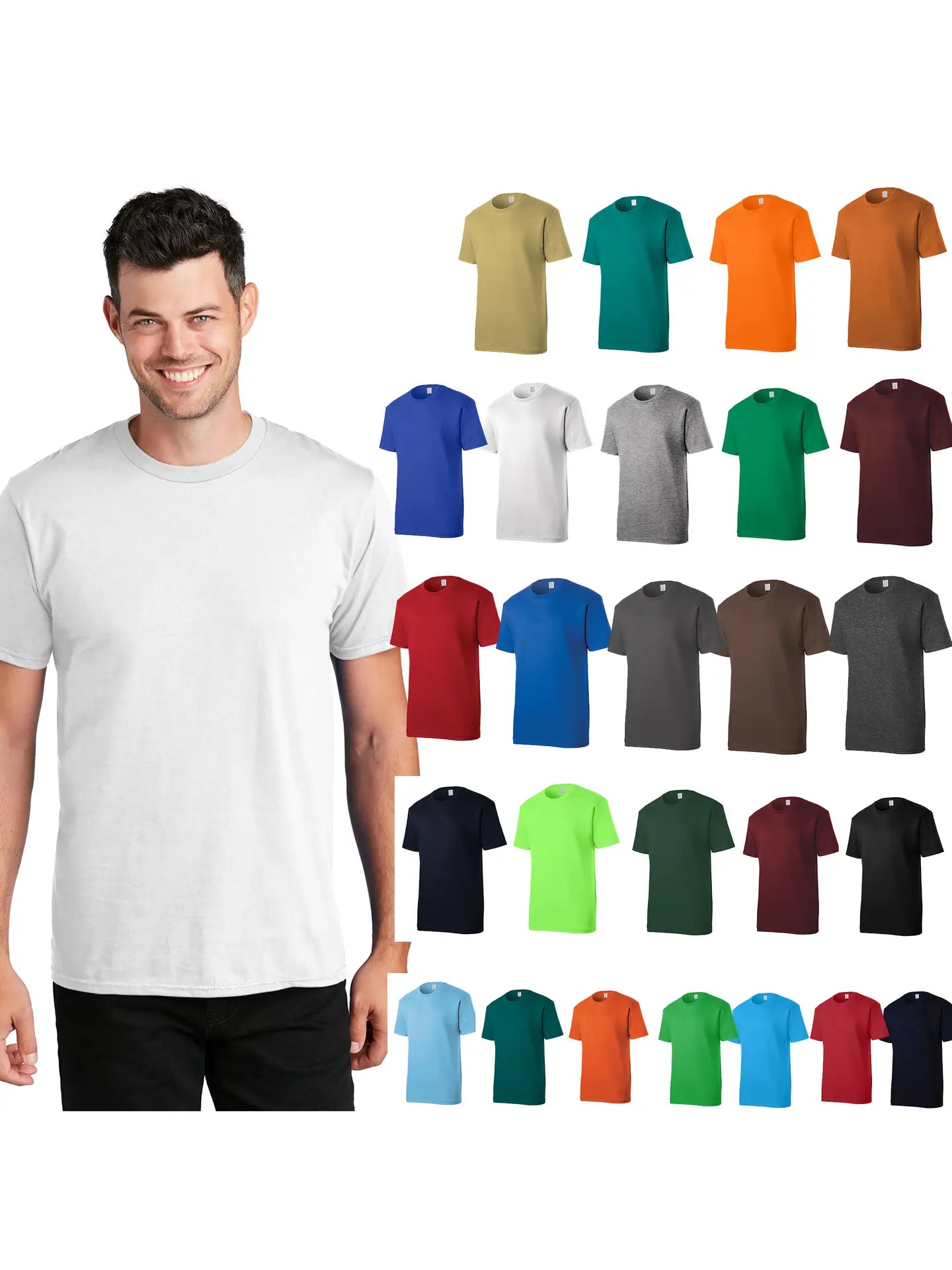 Premium Men's Cotton T-Shirt| Versatile, Men's T Shirt