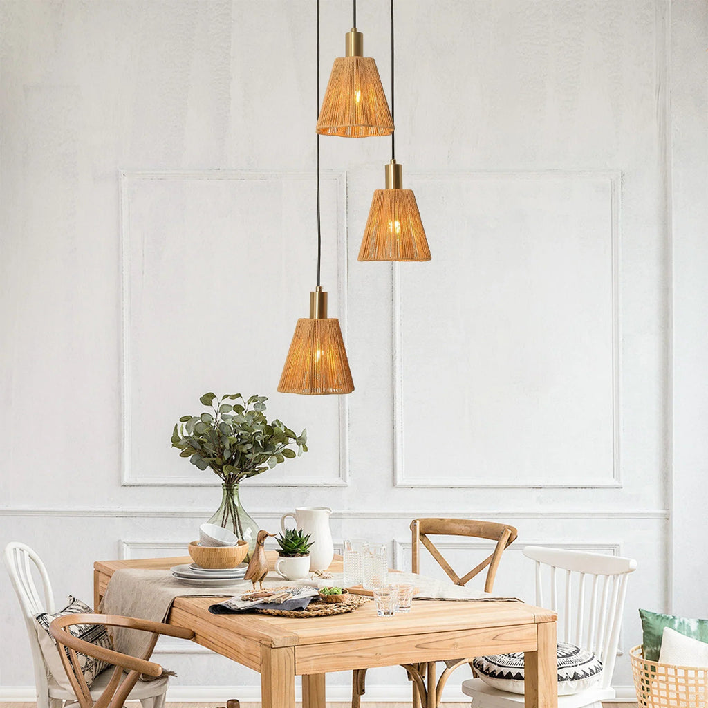 15 Inch Merle 3-Light Island Pendant Light