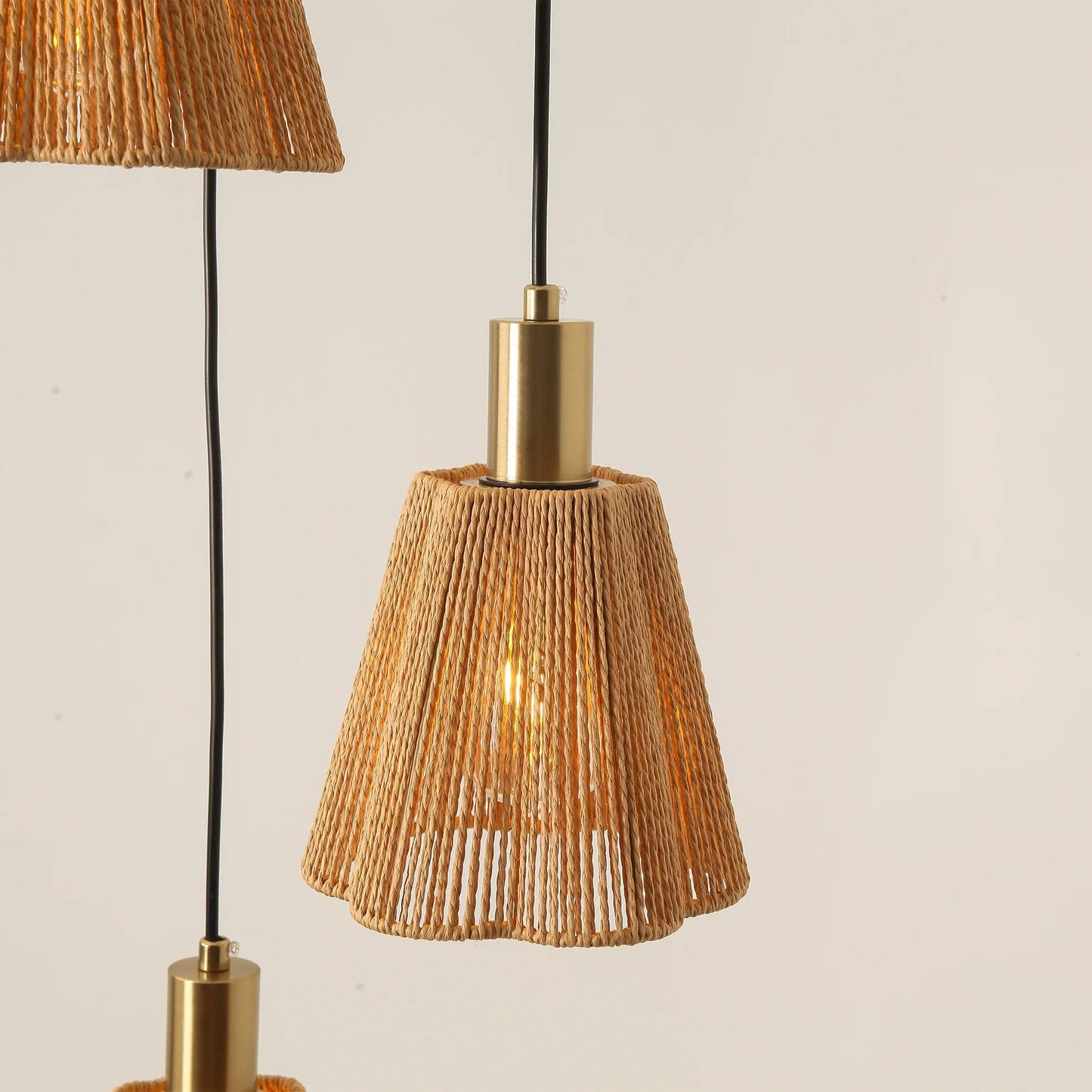 15 Inch Merle 3-Light Island Pendant Light