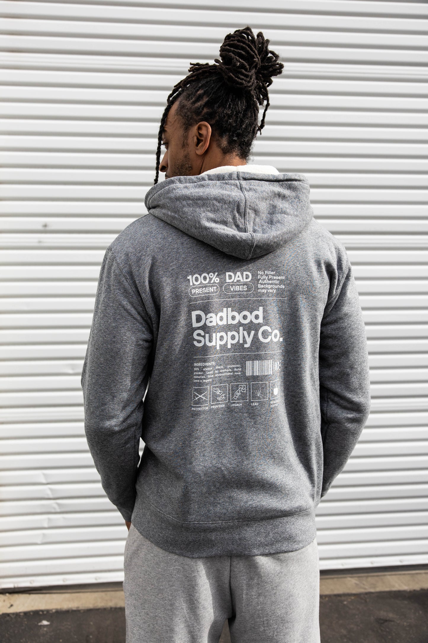 La Formula Sherpa Zip Up Hoodie