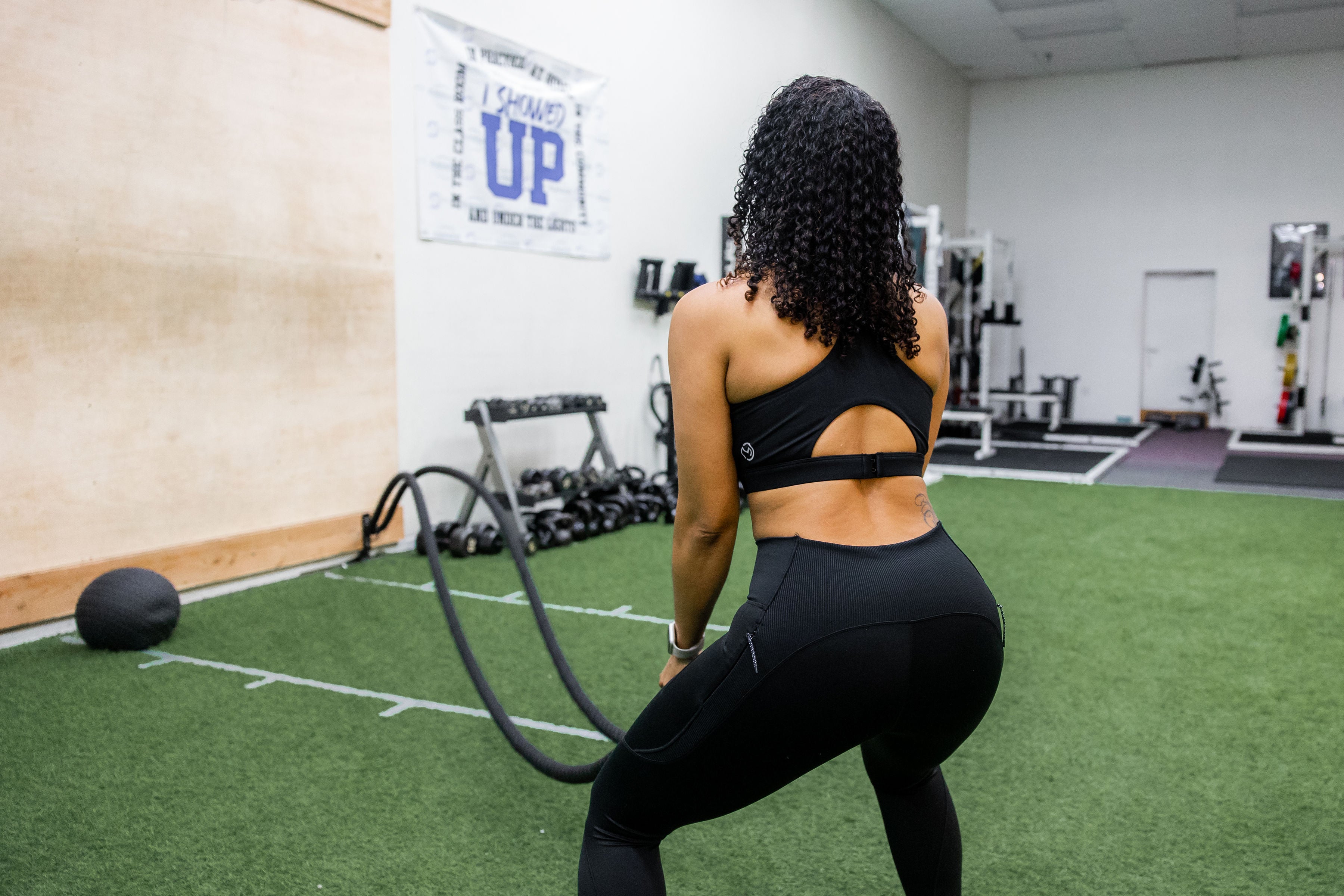 Ultra Comfort Active Nursing Bra in Solid Black — flexible activewear support for yoga, stretching, and light exercise