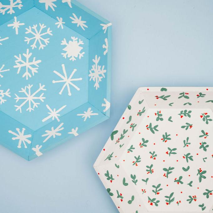 Holiday Hexagon Tray Kit