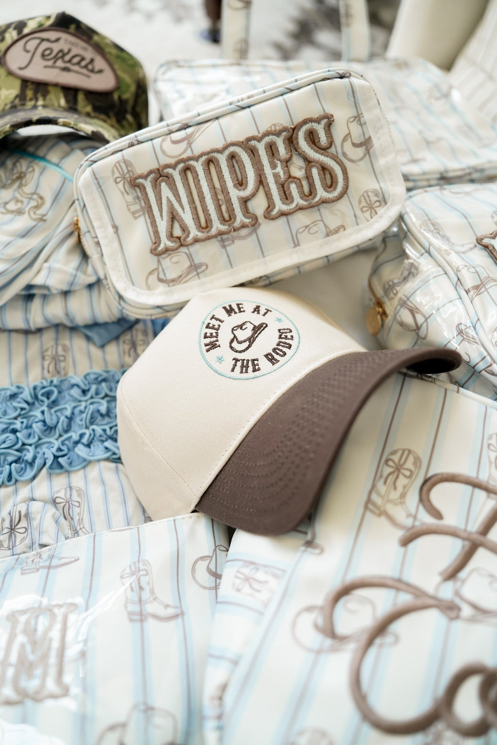 Meet me at the Rodeo - Brown Vintage Trucker Hat