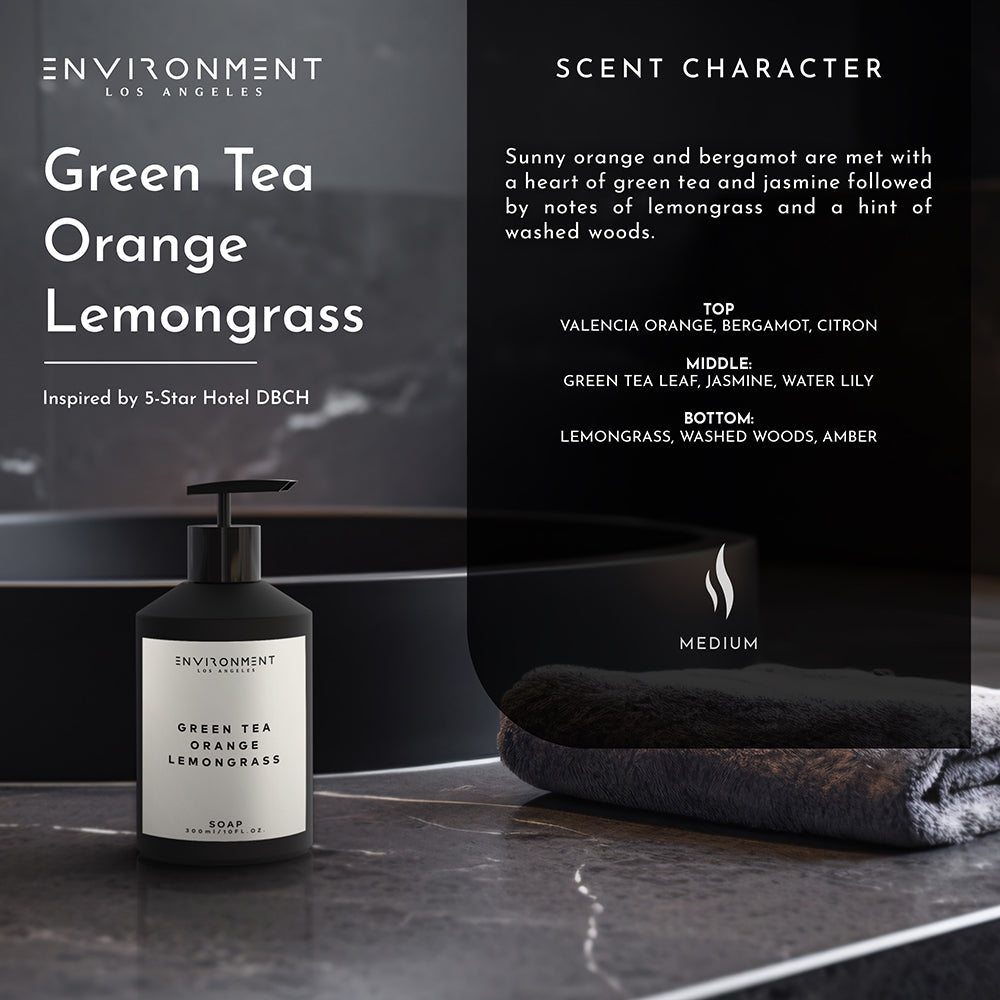 Green Tea | Orange | Lemongrass Hand Soap (Inspired by Delano Beach Club Hotel®)