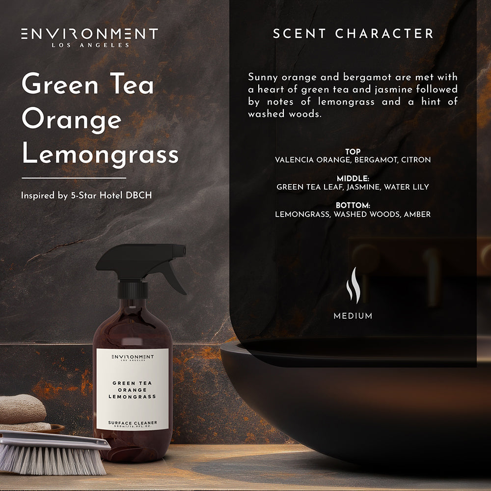 Green Tea | Orange | Lemongrass Surface Cleaner (Inspired by Delano Beach Club Hotel®)