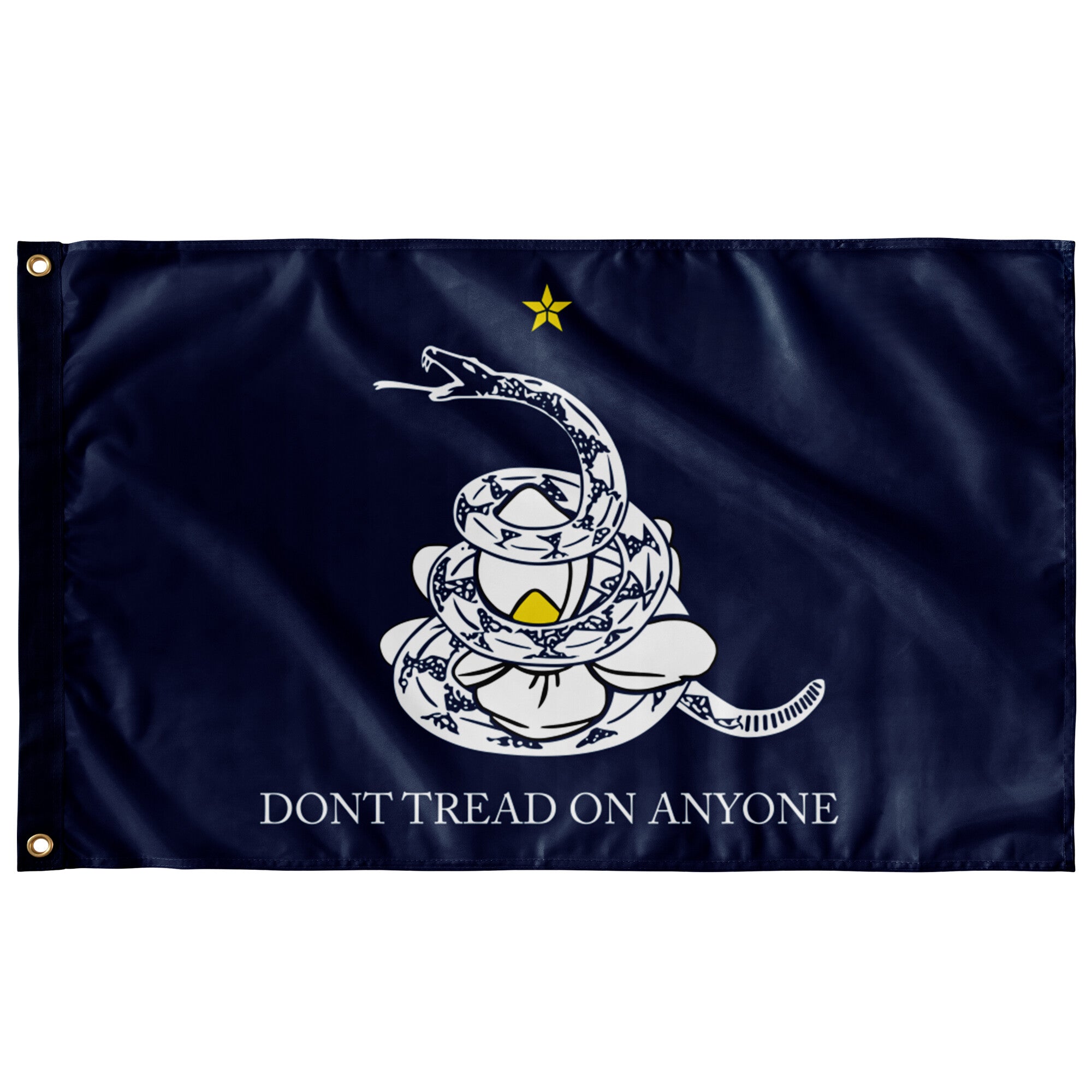 Don't Tread on Anyone Mississippi Liberty Flag - Single-Sided
