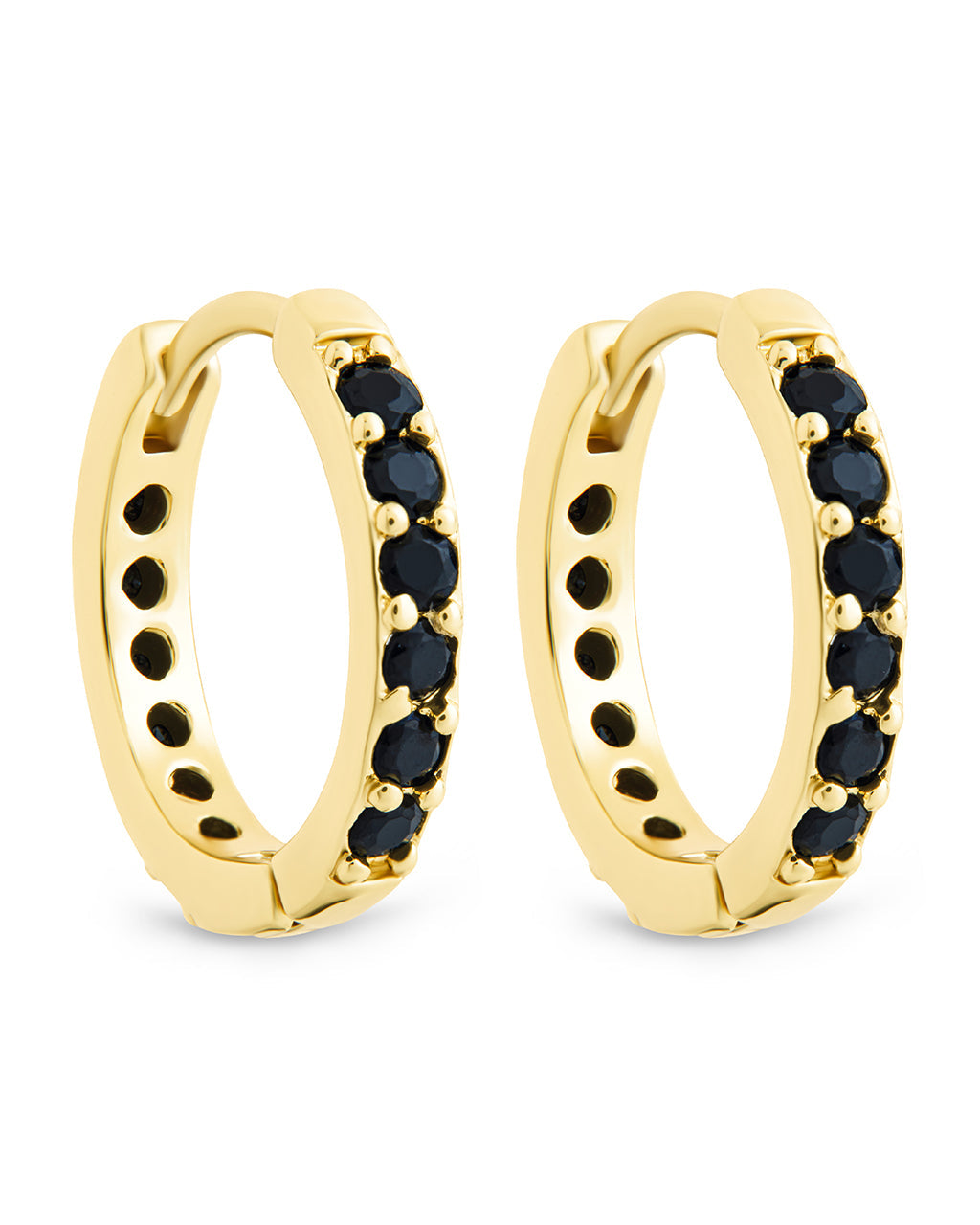 Zadie CZ Everyday Hoop Earrings