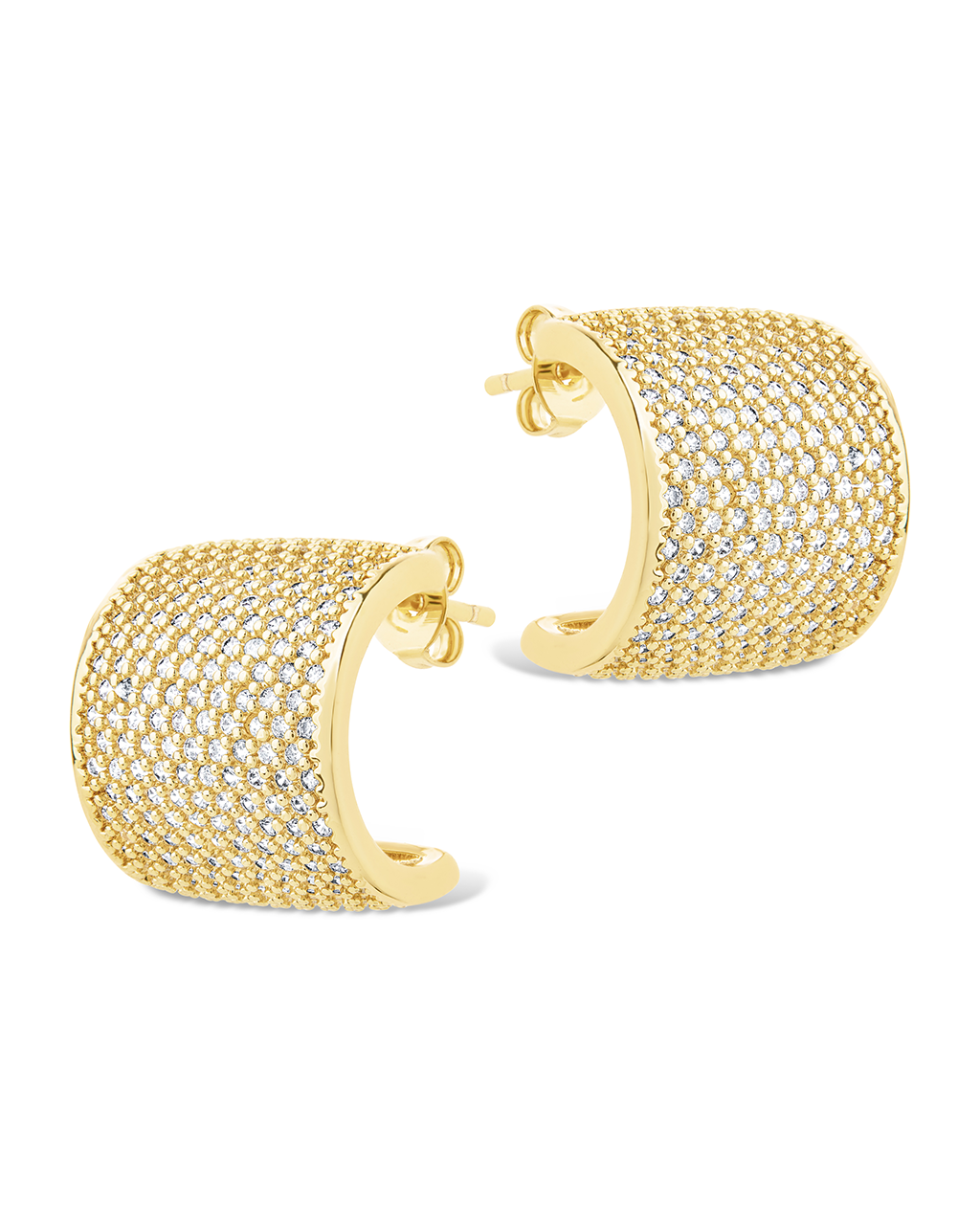 Simone CZ Stud Earrings