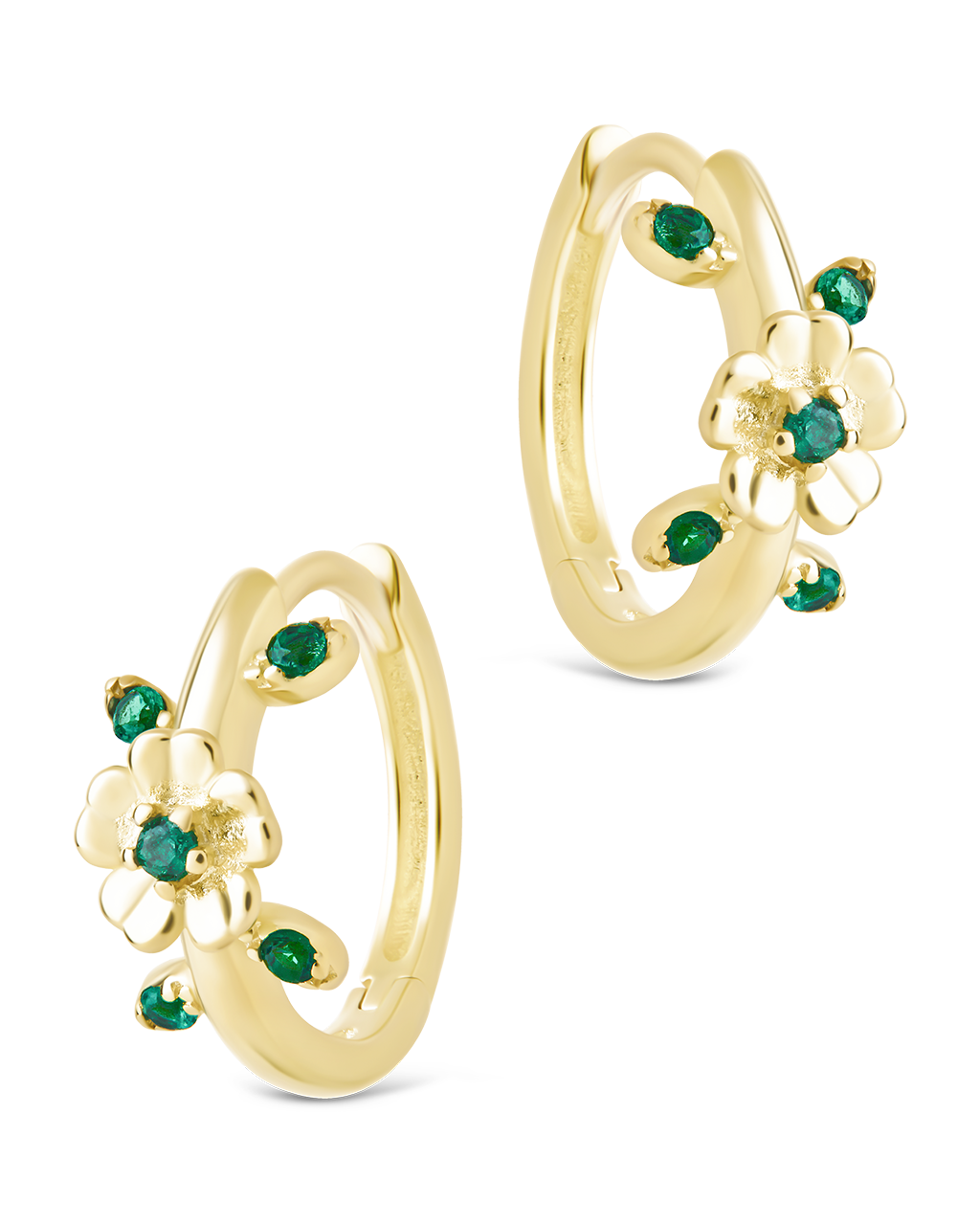 Sterling Silver Cambrie Micro Hoops