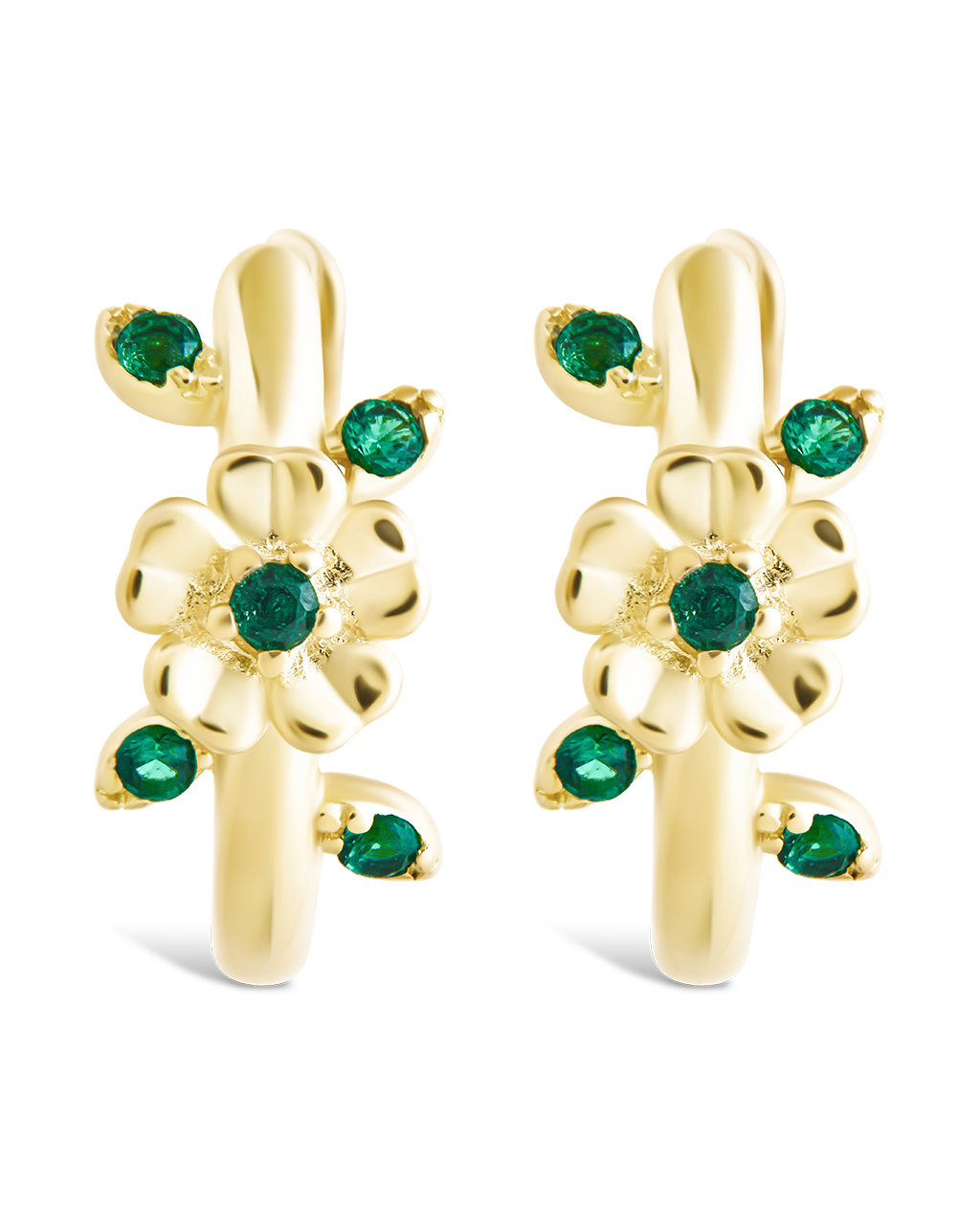 Sterling Silver Cambrie Micro Hoops