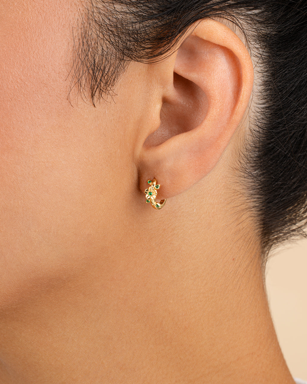 Sterling Silver Cambrie Micro Hoops