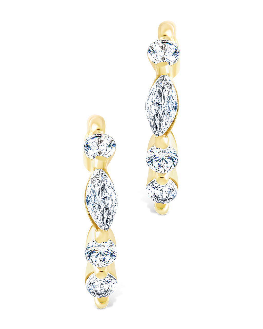 Sterling Silver Kensington Micro Hoops