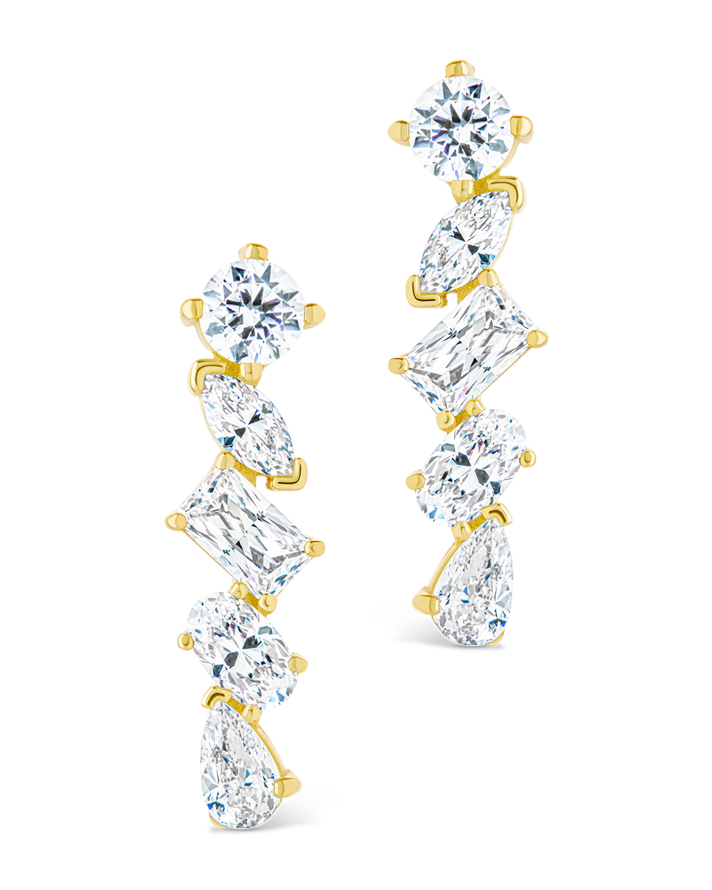 Sterling Silver Blythlyn CZ Studs