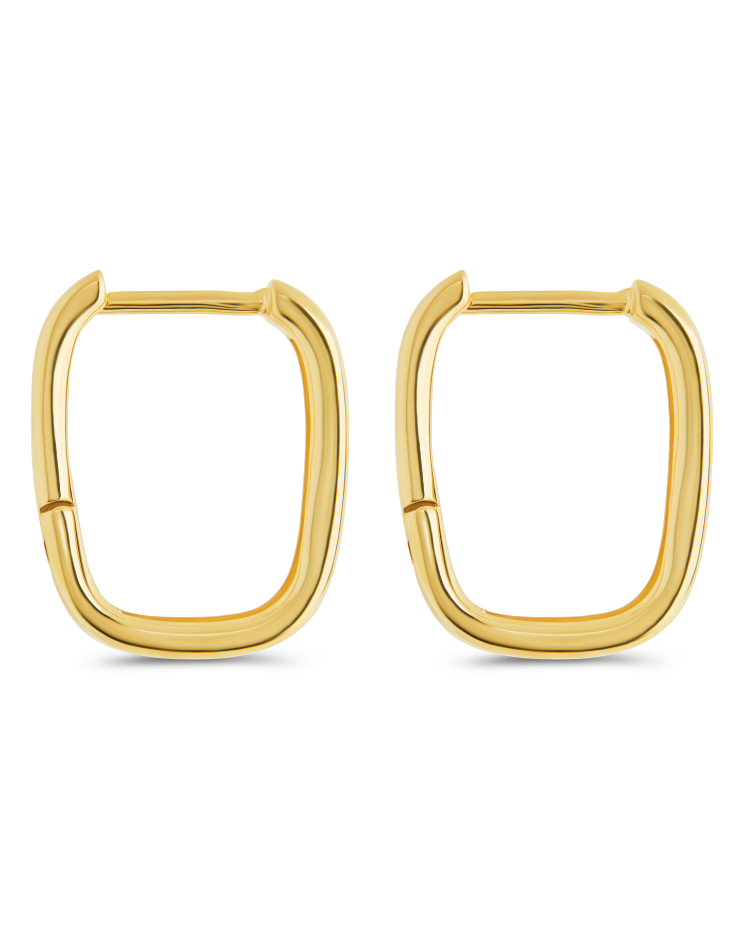 Annika Polished Micro Hoop Earrings