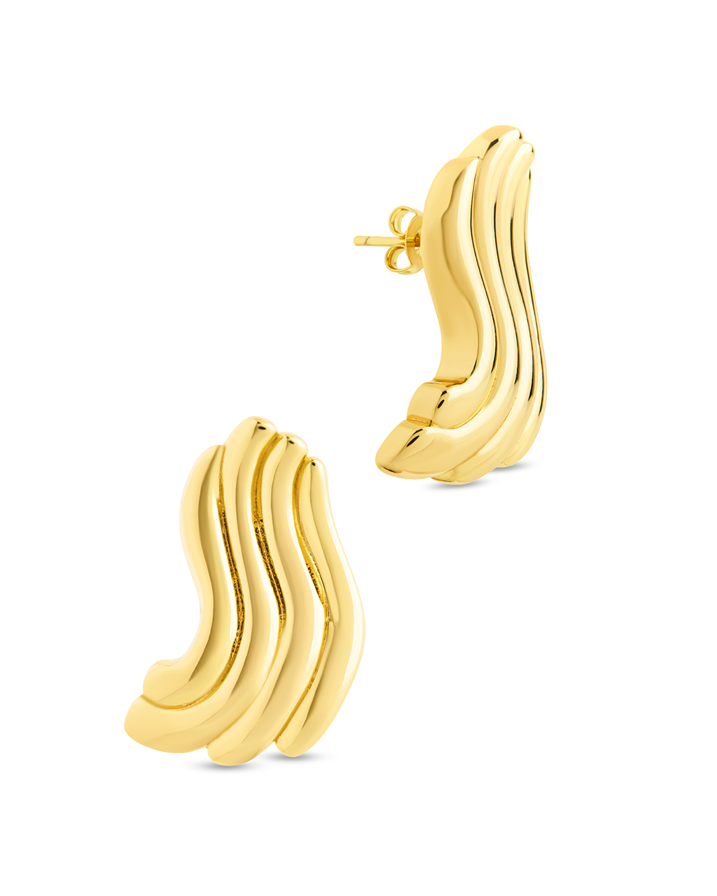 Sylvie Ripple Statement Studs