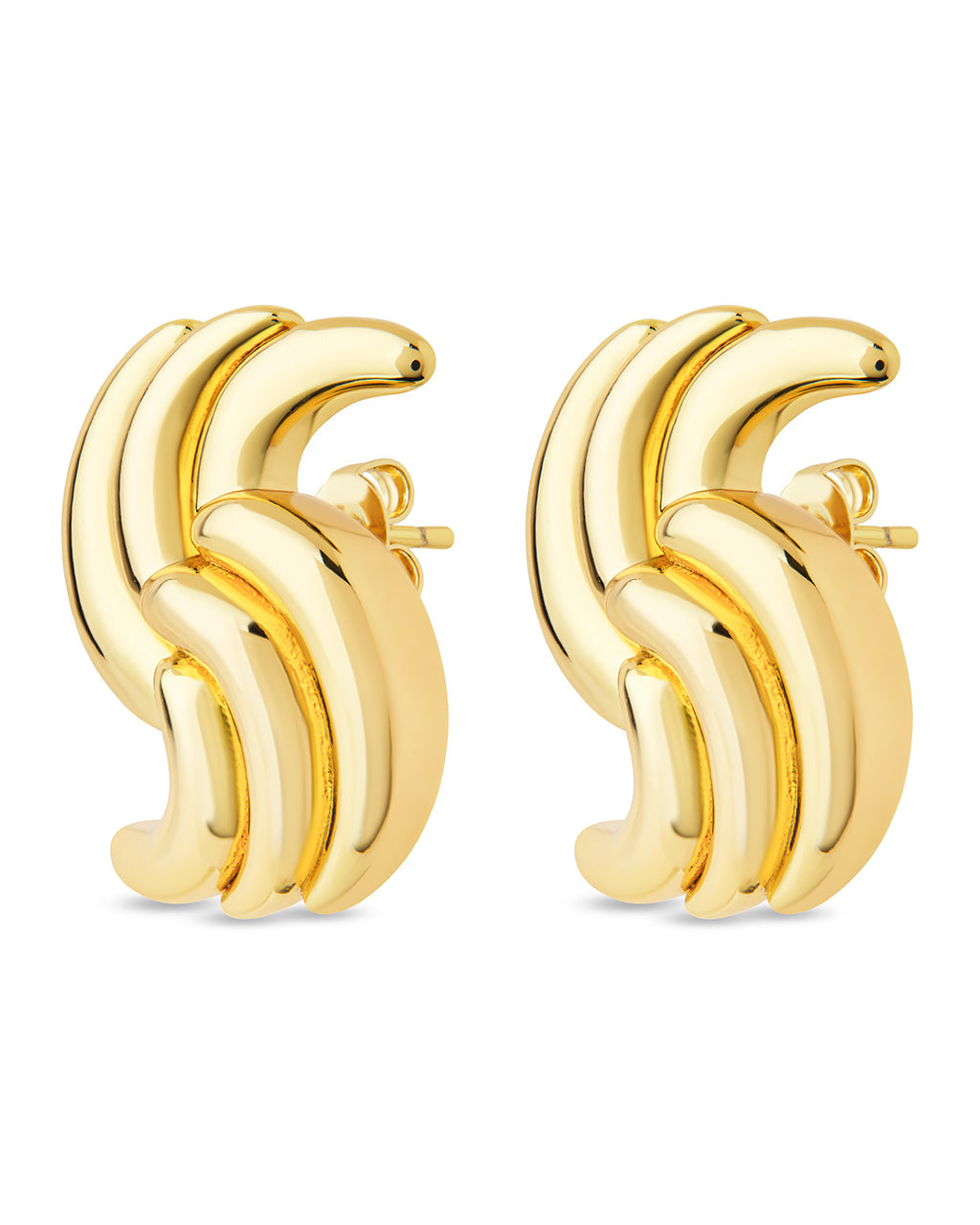 Leni Twist Statement Studs