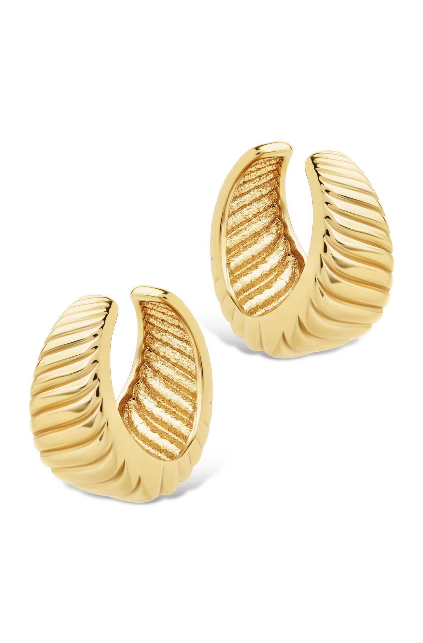 Beth Twisted Croissant Ear Cuff