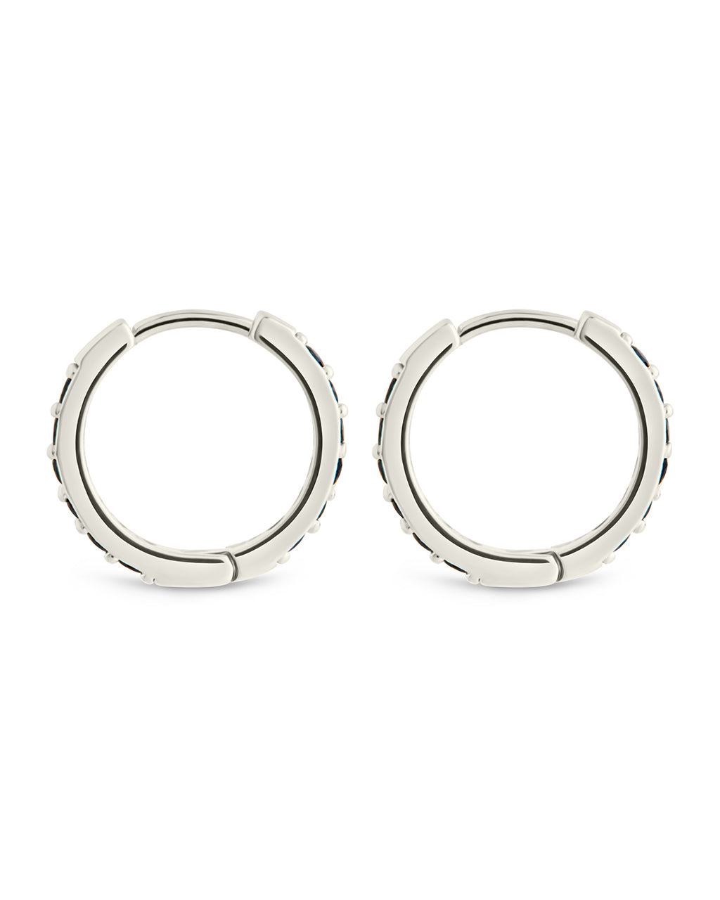 Zadie CZ Everyday Hoop Earrings