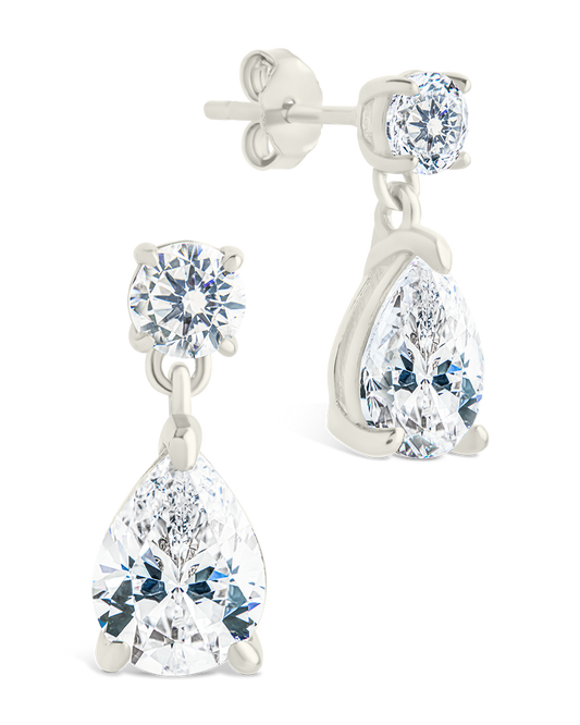 Sterling Silver Imogen CZ Studs