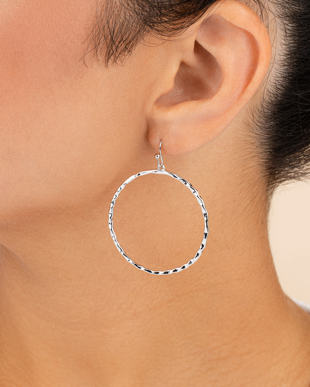 Gold and Silver Dangle Earrings