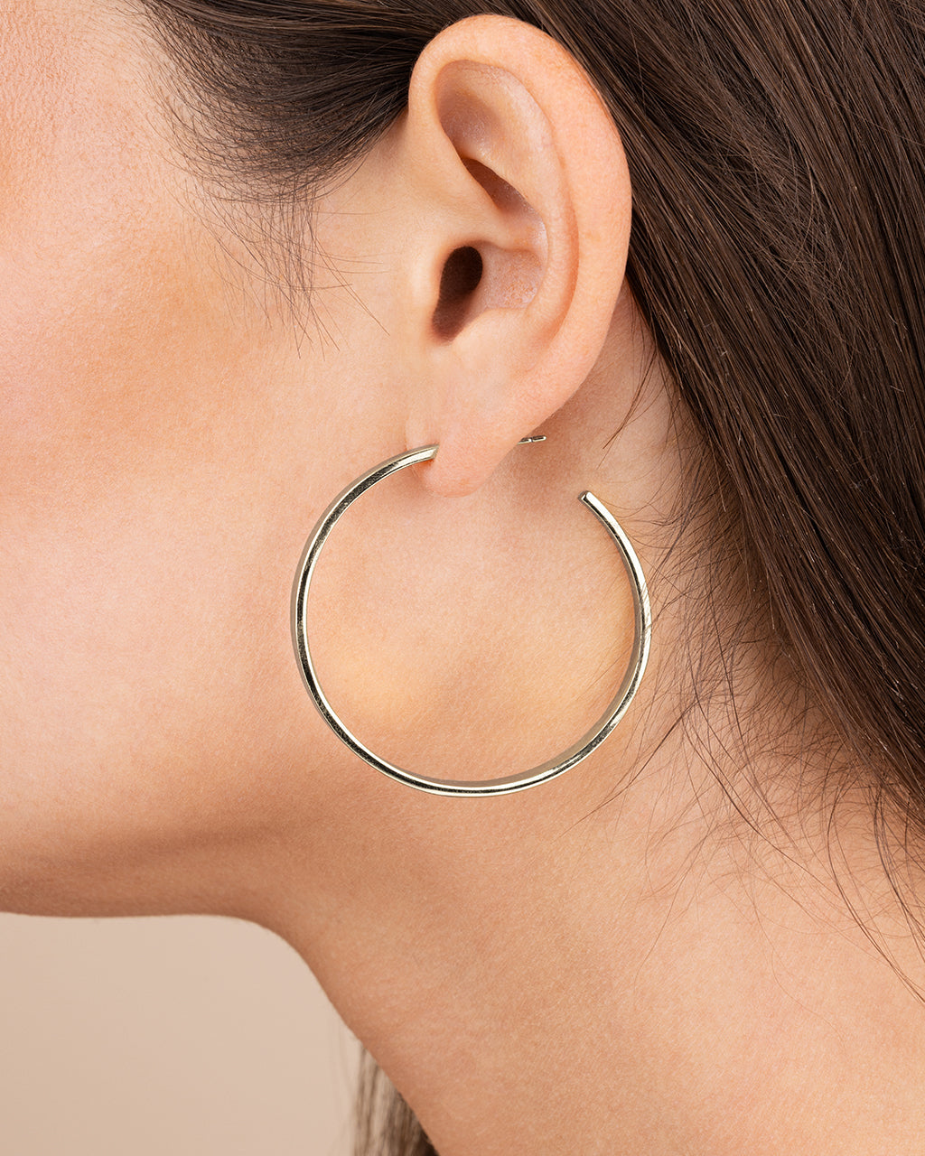 Graduating Hoop Earrings