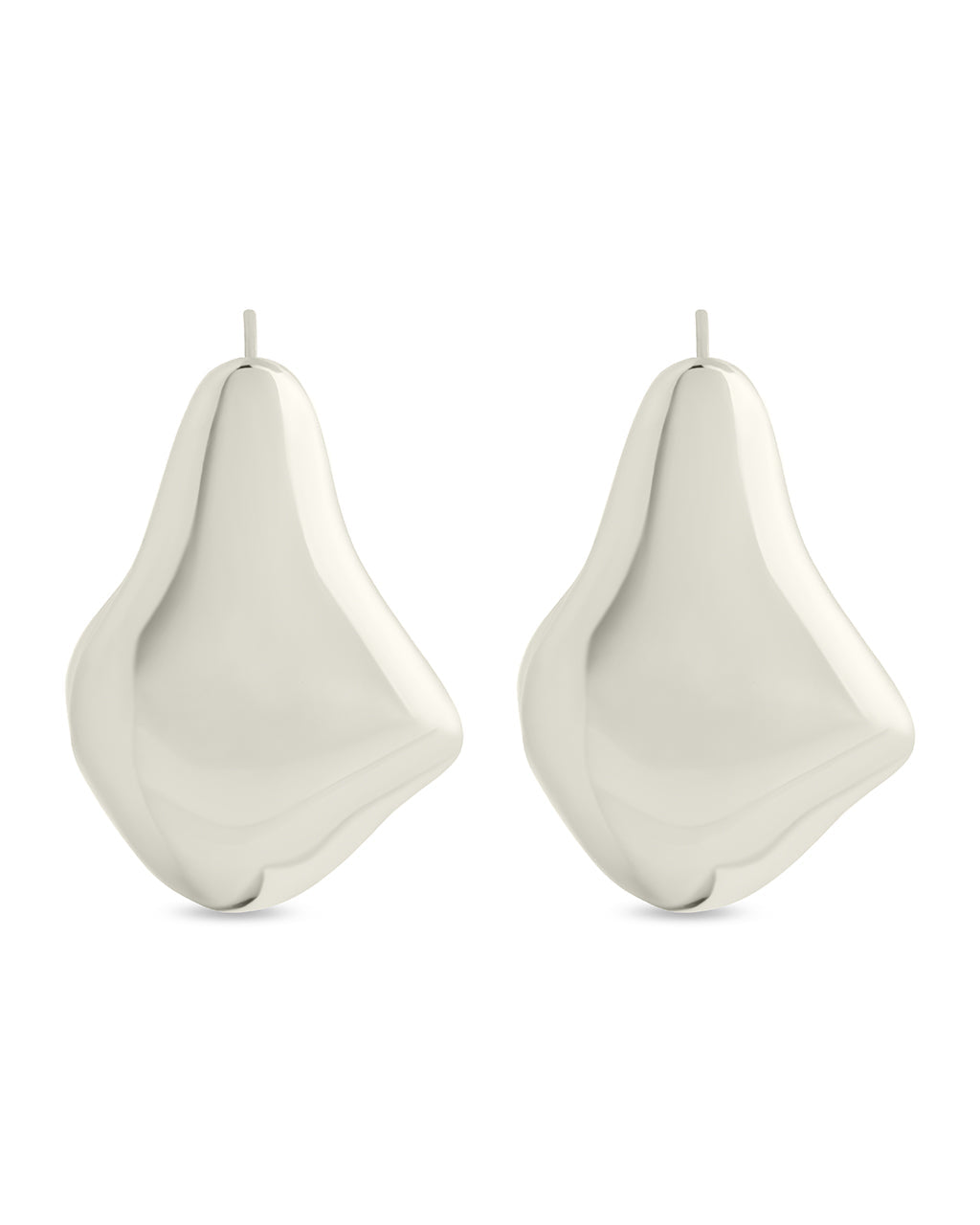 Elise Polished Micro Hoop Earrings