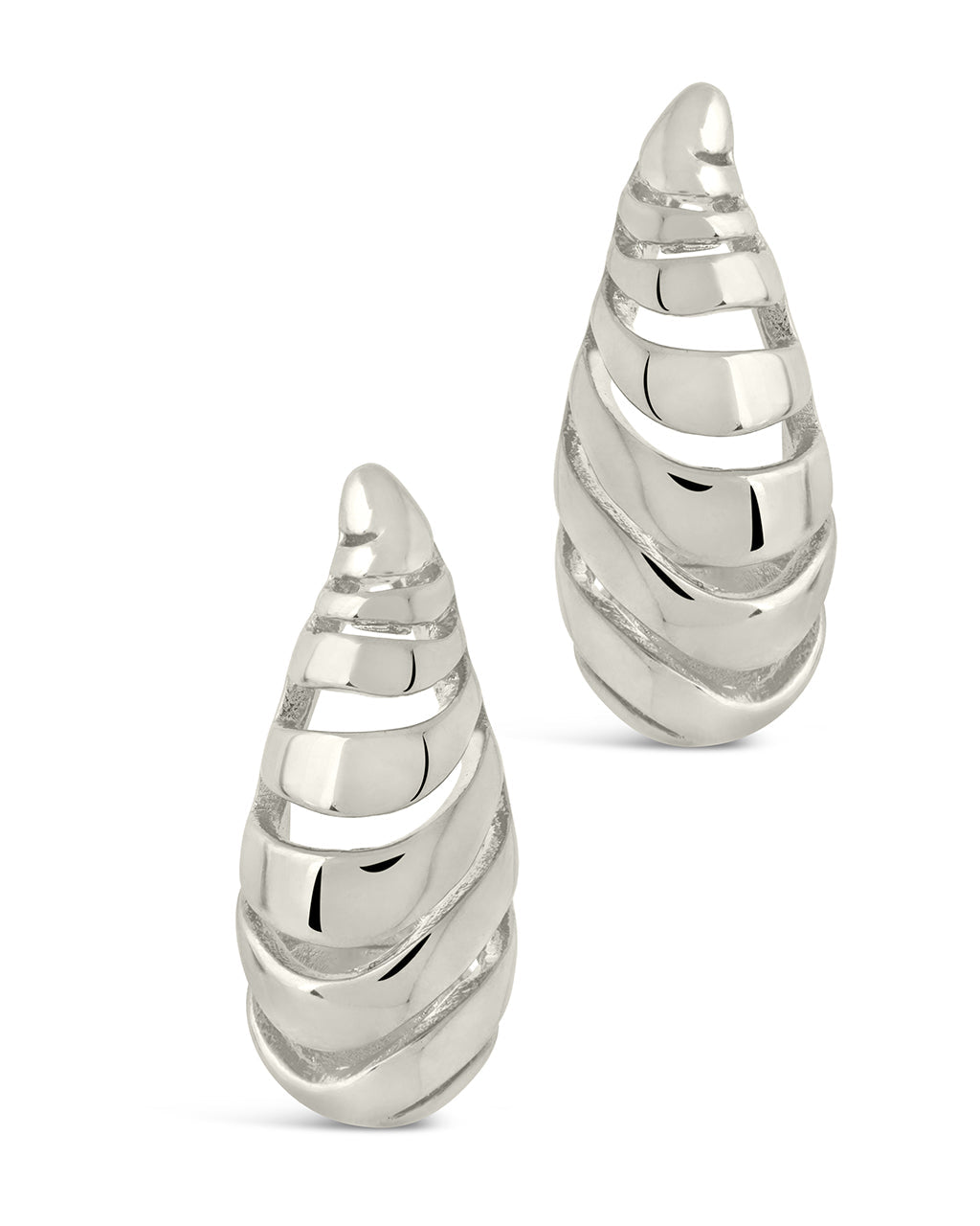 Carla Coiled Stud Earrings