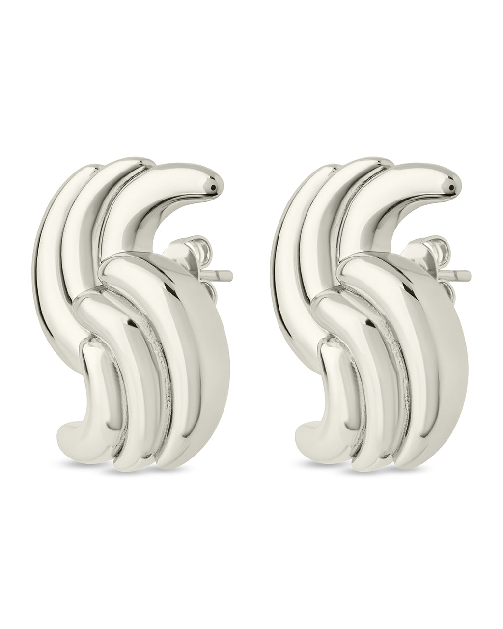 Leni Twist Statement Studs