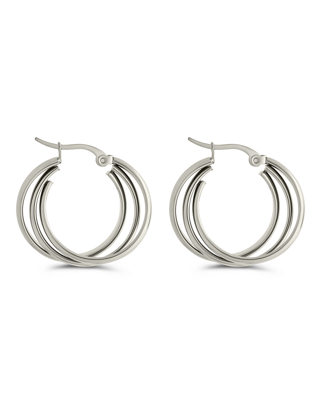 Triple Circle Lilibet Hoops