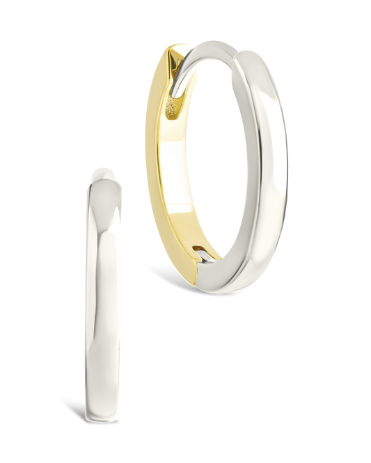 Sterling Silver Tinsley Micro Hoops