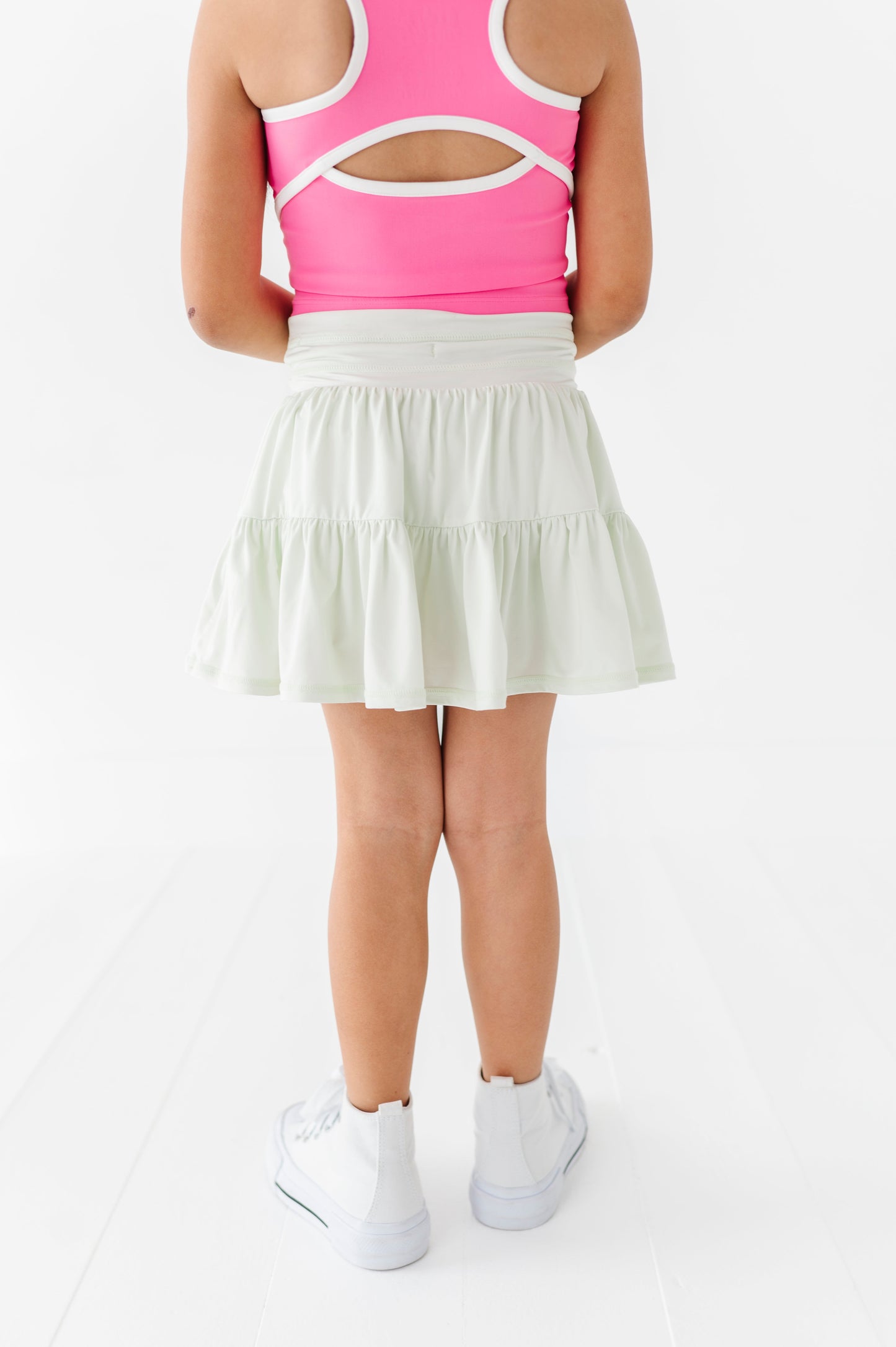 Hint of Mint | 2-tiered Skort