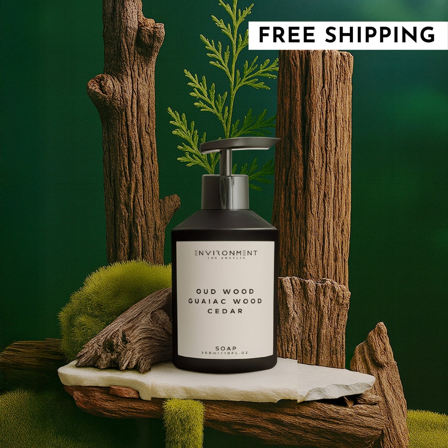 Oud Wood | Guaiac Wood | Cedar Hand Soap (Inspired by Tom Ford Oud Wood®)