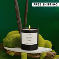 8oz Santal | Tonka | Musk Candle with Lid and Box (Inspired by Le Labo Santal® and 1 Hotel®)