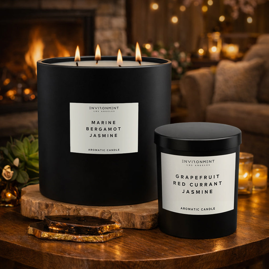 8oz Grapefruit | Red Currant | Jasmine Candle with Lid and Box (Inspired by Marriott Hotel®)