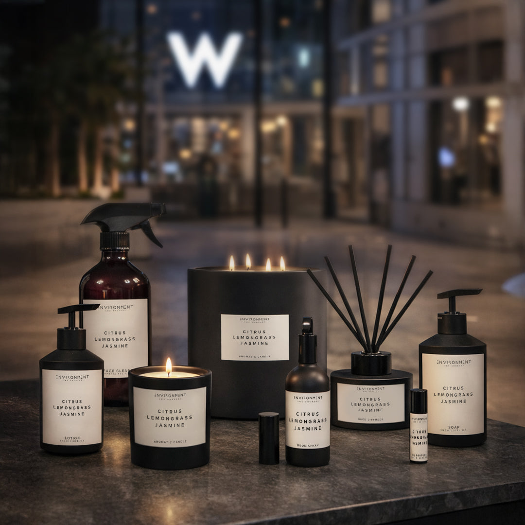 8oz Citrus | Lemongrass | Jasmine Candle with Lid and Box (Inspired by W Hotel®)