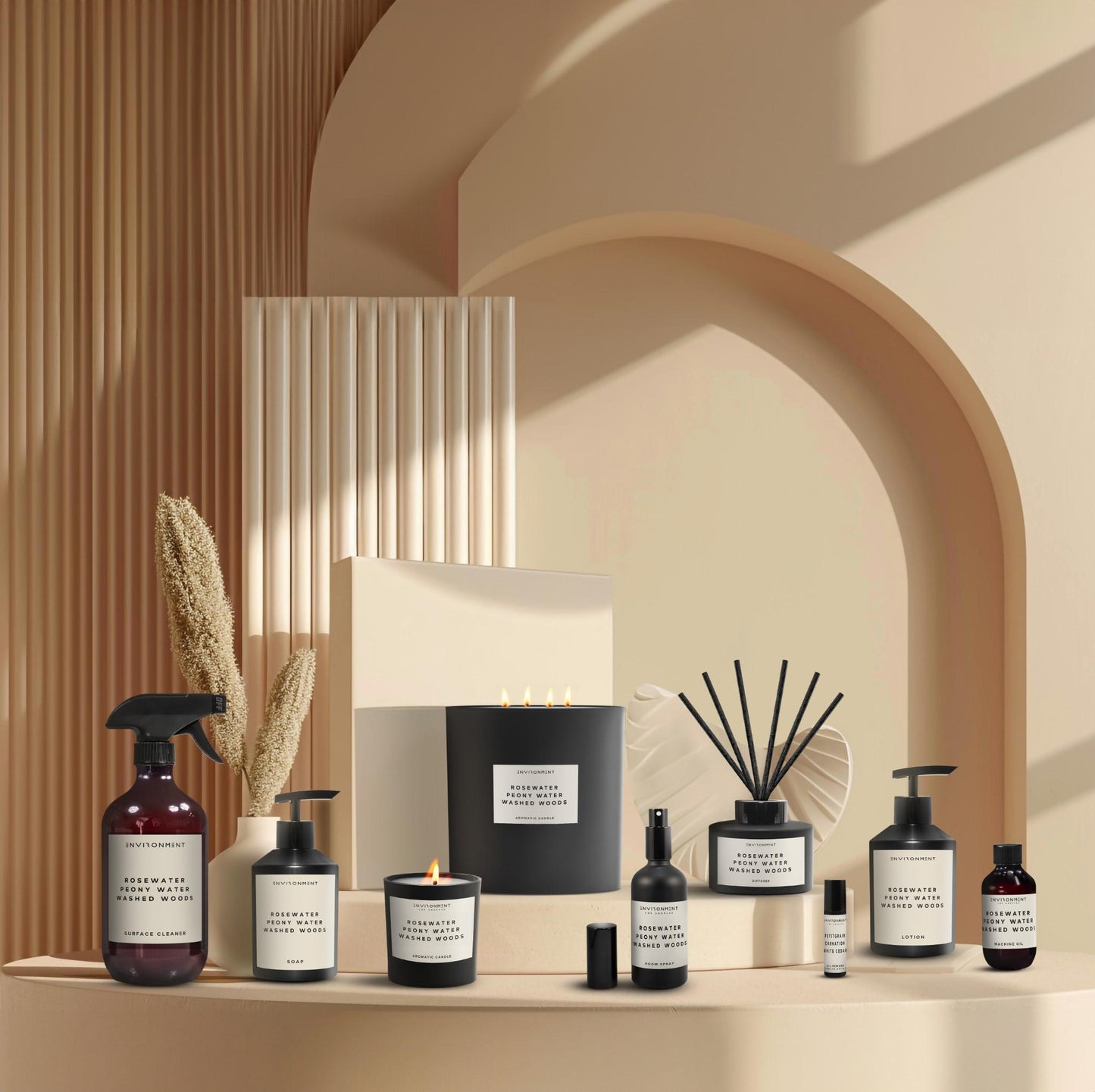 Rosewater | Peony Water | Washed Woods Hand Soap (Inspired by Issey Miyake L'Eau d'Issey®)