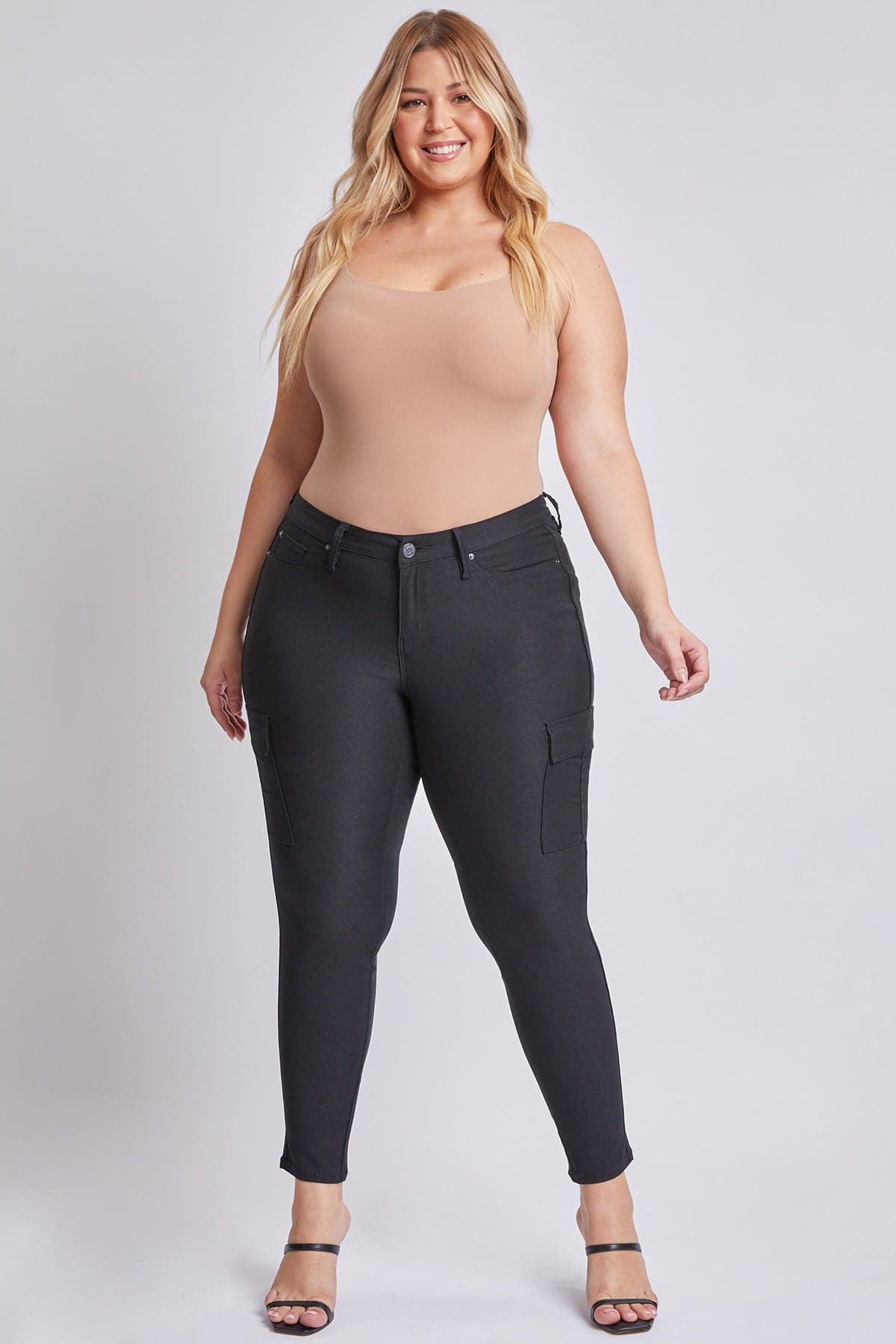 Women's Plus Hyperstretch Skinny Cargo Pants