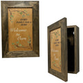 Wooden Gun Safe Wall Mountable Decoration Every Family Has a Story Welcome to Ours …