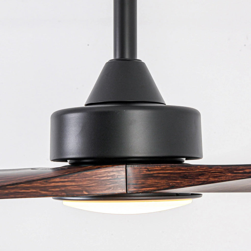 60 Inch Alexi DC Motor Modern Downrod Ceiling Fan with LED Light