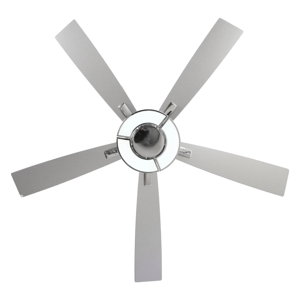 52" Vendome Industrial Downrod Mount Reversible Ceiling Fan with Lighting and Remote Control