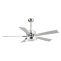 52" Vendome Industrial Downrod Mount Reversible Ceiling Fan with Lighting and Remote Control