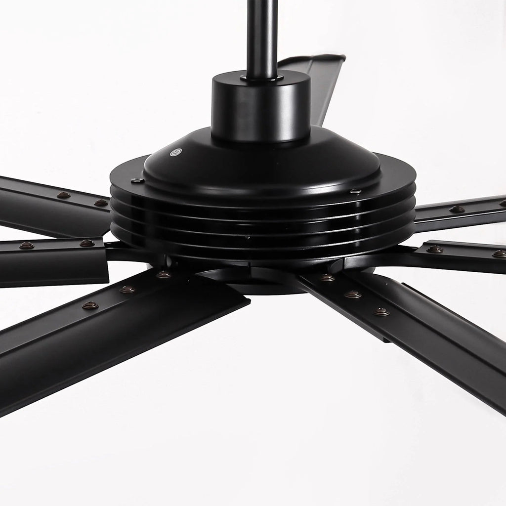 Padus Large Ceiling Fan with Dimmable Light and Remote Control