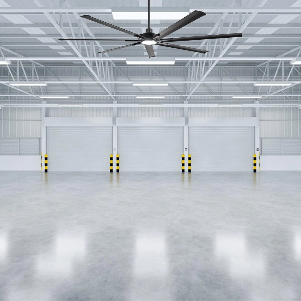 Padus Large Ceiling Fan with Dimmable Light and Remote Control
