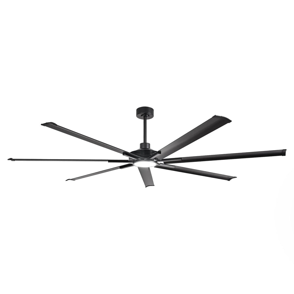Padus Large Ceiling Fan with Dimmable Light and Remote Control