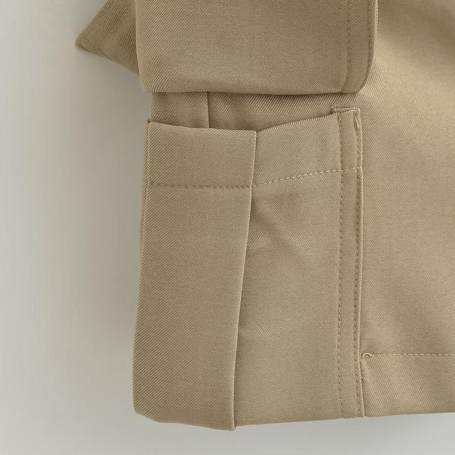 Sexy non-stretch low-waist with belt solid color shorts