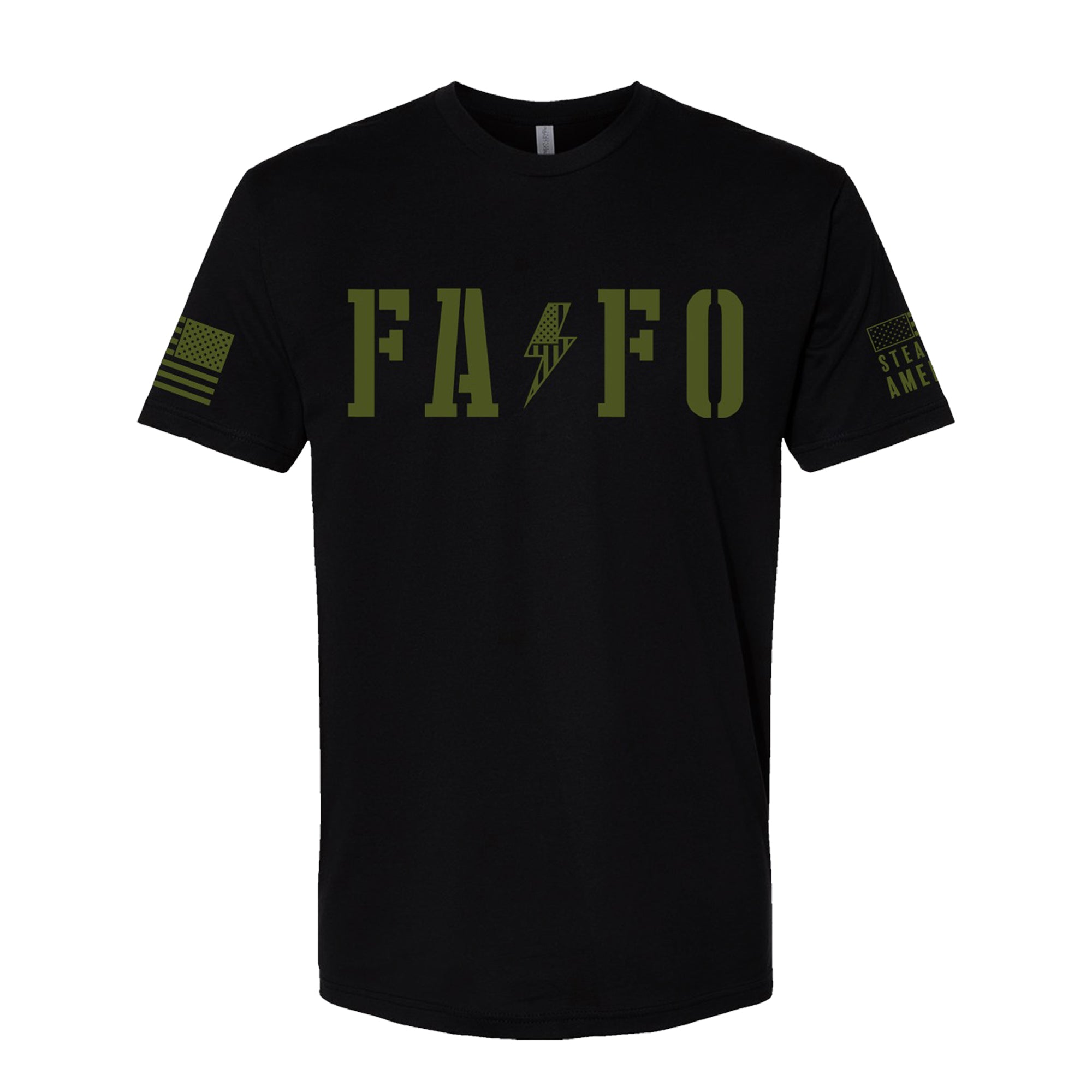 FAFO Shirt – Bold Patriotic Tee (Black)