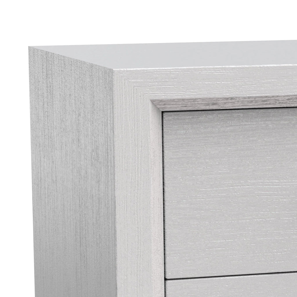 Furniture of America Lucien Modern Wood Nightstand with 2 Drawers