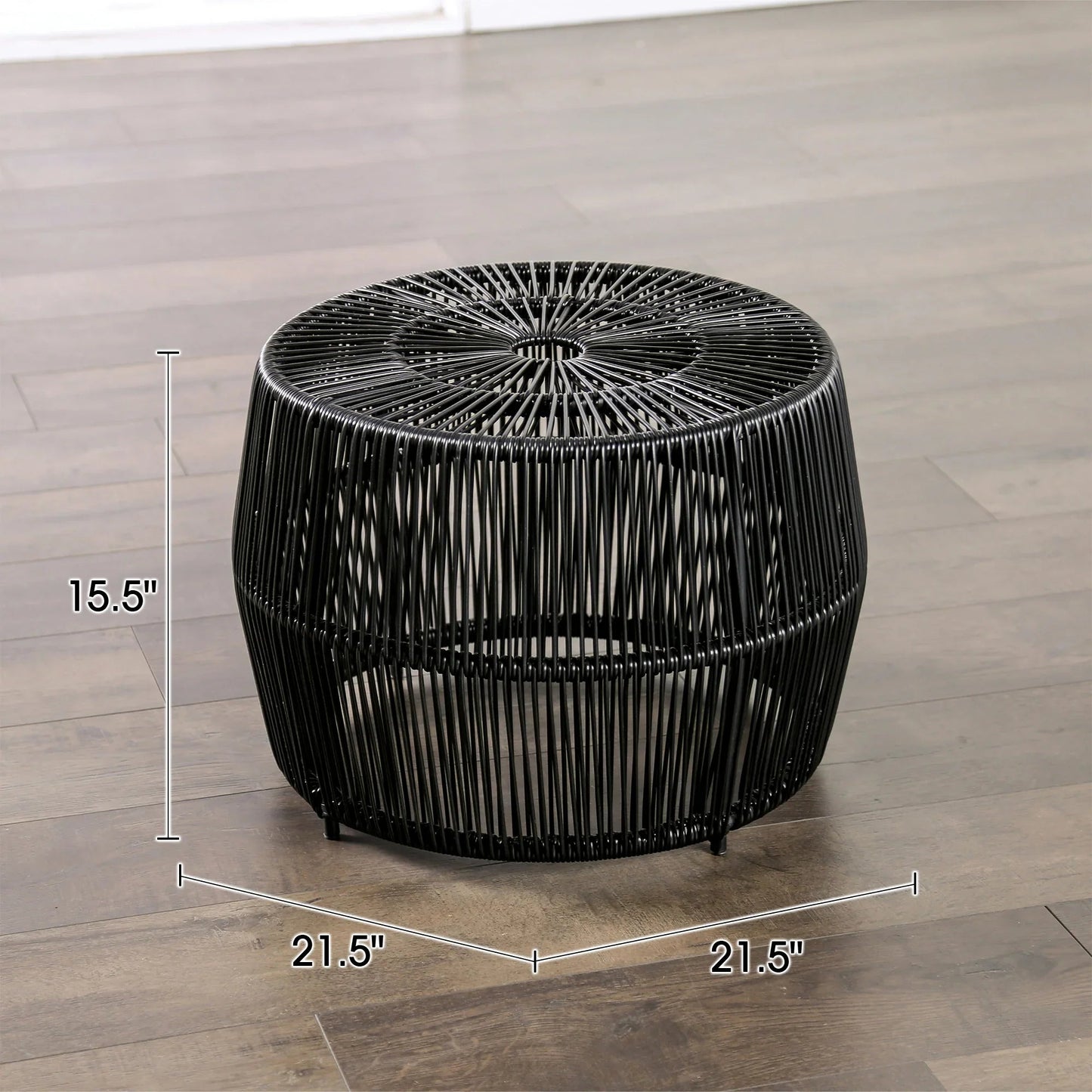 Sarabi 3-Piece Natural Wicker Outdoor Conversation Set